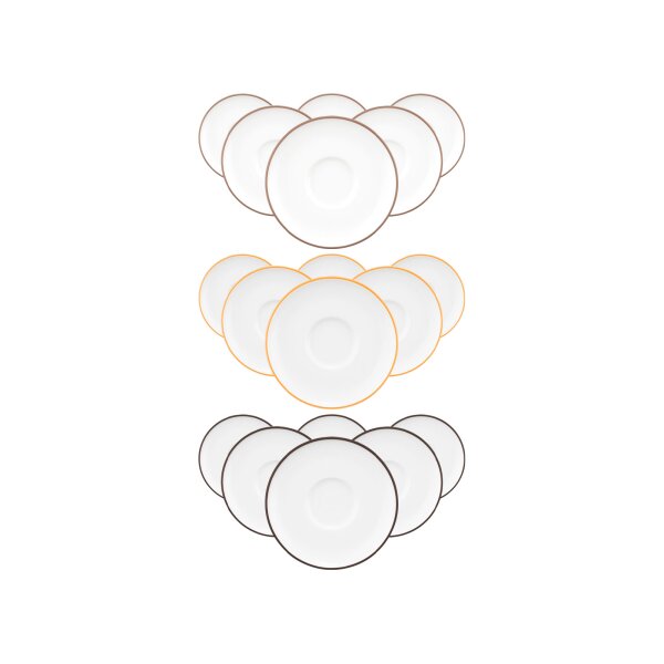 Seltmann Weiden Sento Home Pure Lines Espressountertasse ø 12 cm 6er Set - Variante