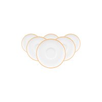 Seltmann Weiden Sento Home Pure Lines Espressountertasse ø 12 cm 6er Set - Mango Orange