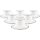 Seltmann Weiden Sento Home Pure Lines Cappuccinotasse mit Untertasse 300 ml 6er Set - Variante