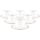 Seltmann Weiden Sento Home Pure Lines Cappuccinotasse mit Untertasse 300 ml 6er Set - Variante